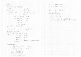 Vorschau - Arbeitsblätter - Quadratische Funktionen (y = ax² + c): Funktionsgleichungen, Schnittpunkte und mehr - Seite 2