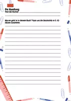 Vorschau - Unterrichtsreihen - Mappe Buchvorstellung - Seite 1