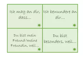 Vorschau - Aufgabenkarten - Komplimentenkarten - Seite 2