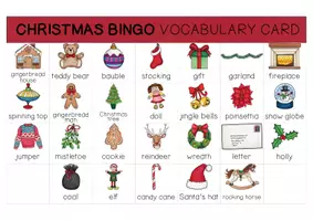 Vorschau - Stationenlernen - Christmas BINGO GAME - Seite 3