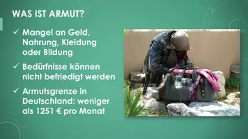 Vorschau - Präsentationen/Tafelbilder - Armut in Deutschland (Präsentation und H5P) - Seite 1