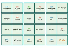 Vorschau - Spiele - Materialpaket: 3 Dominos zur FRESCH-Methode Ableiten - Seite 2
