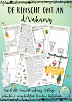 Vorschau - Arbeitsblätter - De Kleesche geet an d Vakanz - Deckblatt