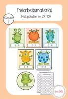 Vorschau - Spiele - Einmaleins im ZR 100 Freiarbeitsmaterial - Deckblatt