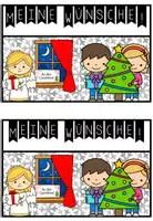 Vorschau - Arbeitsblätter - Brief an das Christkind - Postkarte schreiben - Weihnachtswünsche - Seite 1