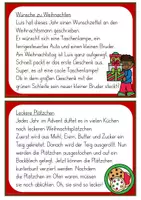 Vorschau - Unterrichtsreihen - Lese- und Schreibkartei Weihnachten - Seite 1