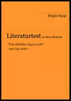 Vorschau - Arbeitsblätter - Literaturtest zu "Tote Mädchen lügen nicht" von Jay Asher - Deckblatt