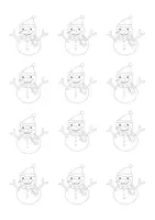 Vorschau - Mal- und Bastelvorlagen - Bastle deine eigene Schneekugel! FREEBIE - Seite 1