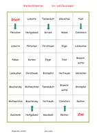 Vorschau - Spiele - Weihnachts- und Winterwörter "Vor- und Zurück" Spiele - Seite 3