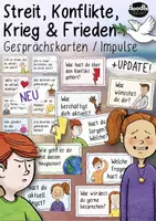 Vorschau - Spiele - Krieg, Konflikte und Frieden - Gesprächskarten (Ukraine, Russland, Iran, Israel, Ghaza) - Deckblatt