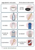 Vista previa - Juegos / Gamificación - en la cocina juego dominó español - página 2