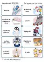 Vista previa - Juegos / Gamificación - invierno dominó para la primaria español - página 2