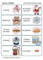 Aperçu - Jeux - Espagnol - Jeu : Navidad domino Español - Page 3