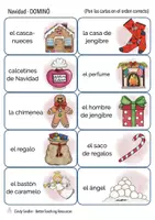 Vorschau - Spiele - Navidad domino Español juego para la primaria - Seite 2