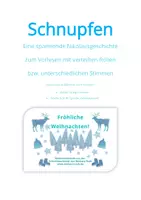 Vorschau - Text - Nikolausmärchen - besonders aufbereitet zum Vorlesen - Deckblatt