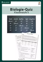 Vorschau - Spiele - Biologie-Quiz - Klasse 5 - Deckblatt