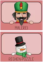 Vorschau - Arbeitsblätter - Weihnachten - Lerntheke - 1. Klasse - Seite 3
