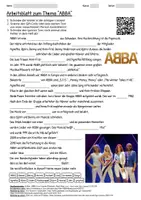 Vorschau - Arbeitsblätter - Lernposter + Arbeitsblatt "ABBA" + Onlineübung & MP3 + Mindmap + Infografik - Seite 1
