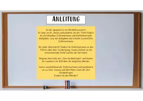 Vorschau - Stundenentwürfe - Mathematik-Krimi | Escape Game Mathematik | Grundwissen wiederholen | Bruchrechnen, Gleichungen & Potenzen - Seite 1