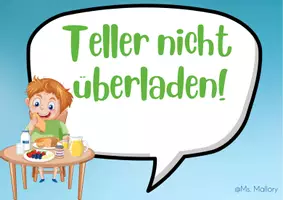 Vorschau - Poster - Tischmanieren - Bild- & Wortkarten zum Aufhängen - Seite 3