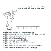 Aperçu - Feuilles d'exercices - SuperMetas & Perturbos: Coloriages et jeux de Noël - Page 2
