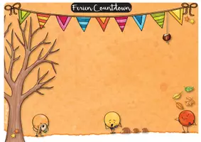 Vorschau - Poster - Ferien Countdown "Herbst" Klassenplakat mit Ziffernkärtchen - Seite 3