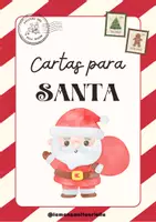 Vista previa - Hojas de trabajo - Diferentes cartas para Santa - Portada