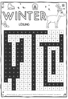 Vorschau - Arbeitsblätter - Suchsel "12 Winter-Wörter" - Seite 2