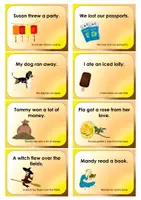 Vorschau - Stationenlernen - Stop and Swap Cards Irregular Verbs Present Perfect - Seite 2
