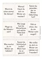 Vorschau - Stationenlernen - Winter Sprechanlässe Konversationskarten - Seite 2
