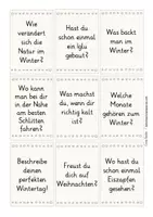 Vorschau - Stationenlernen - Winter Sprechanlässe Konversationskarten - Seite 3