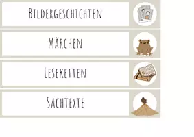 Vorschau - Mal- und Bastelvorlagen - Beschriftungen für einen Maxikarton oder Ordnerrücken - editierbar - Materialaufbewahrung - Seite 2