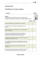 Vorschau - Arbeitsblätter - Klassische Musik erleben - Arbeitsblätter mit Lösung - Deckblatt