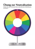 Vorschau - Spiele - Übung zur Neutralisation - Sticker für das Glücksrad eines schwedischen Möbelhauses LUSTIGT - Deckblatt