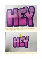 Vorschau - Bildkarten - Pop-Art-Wort Fotoanleitung - Seite 3