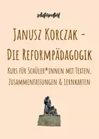 Vorschau - Unterrichtsreihen - Arbeitsheft: Janusz Korczak im Fach Pädagogik (Stationenlernen entsprechend des Lehrplans) - Deckblatt