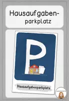 Vorschau - Poster - Hausaufgabenparkplatz - Visualisierung - Deckblatt