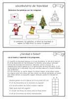 Vorschau - Arbeitsblätter - Adventskalender - calendario de Navidad - Seite 2