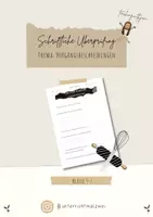Vorschau - Test - Schriftliche Überprüfung - Test - Vorgangsbeschreibungen - Rezepte - Deckblatt