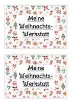 Vorschau - Arbeitsblätter - Weihnachten - Werkstatt für die Klassen 3, 4 und 5 (Leseheft / Sachtext mit versch. Aufgaben und Kreativem) - Seite 1