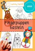 Vorschau - Mal- und Bastelvorlagen - Fingerpuppen basteln im Advent - Deckblatt