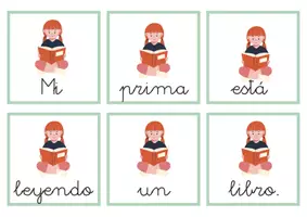 Vista previa - Unidades / Secuencias / Situaciones de Aprendizaje - Revuelto de frases - Recorta, ordena y pega - página 1