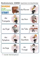 Aperçu - Jeux - allemand: jeu domino Musik - Instrumente deutsch - Page 1