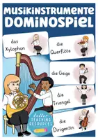Vorschau - Fördermaterial/Inklusion - Musikinstrumente Domino Deutsch Musik - Deckblatt