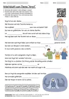 Vorschau - Arbeitsblätter - Lernposter + Arbeitsblatt "Angst" + Onlineübung & MP3 + Mindmap + Infografik - Seite 1