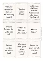 Aperçu - Jeux - allemand: cartes de conversation Valentinstag deutsch - Page 3