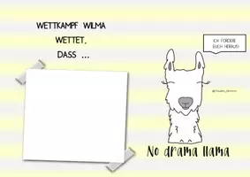 Vorschau - Mal- und Bastelvorlagen - Belohungssystem Wettkampf Wilma - Sterne sammeln - Deckblatt
