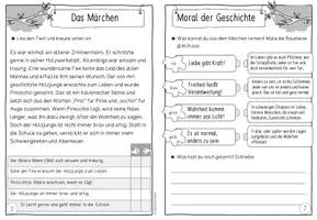 Vorschau - Arbeitsblätter - Es ist normal, anders zu sein am Beispiel von "Pinocchio" | Arbeitsheft - Seite 3