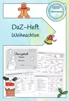 Vorschau - Arbeitsblätter - Übungsheft Weihnachten (auch für DaZ) - Deckblatt