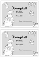 Vorschau - Arbeitsblätter - Übungsheft Weihnachten (auch für DaZ) - Seite 1